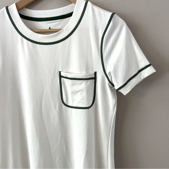 Tuckernuck White Dress with Green Accents - Picture 3 of 8